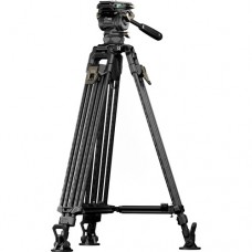 Tilta CT12 75mm Cine Fluid Head with 2-Stage One Touch Carbon Fiber Tripod Legs (12KG)
